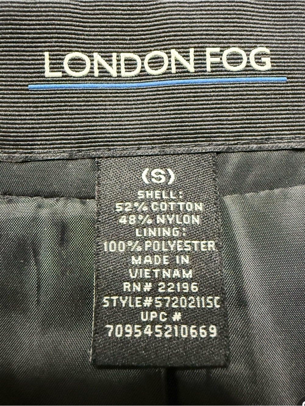 LONDON FOG BLACK DOUBLE BREASTED TRENCH COAT BELTED WOMEN’S SMALL JACKET - Picture 12 of 14